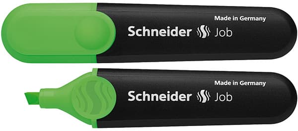 SCHNEIDER Job Highlighter, 1-5 mm, grøn