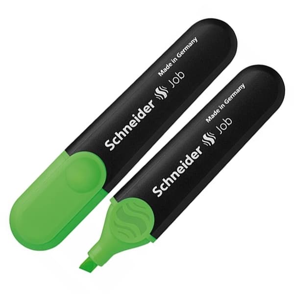 SCHNEIDER Job Highlighter, 1-5 mm, grøn