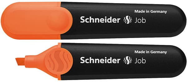 SCHNEIDER Job Highlighter, 1-5 mm, Orange