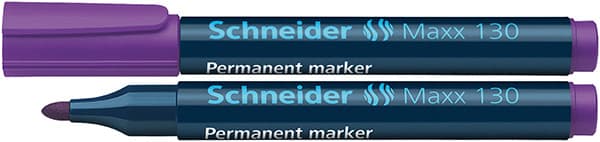 SCHNEIDER Maxx 130 Permanent Marker, Rund, 1-3 mm, Lilla