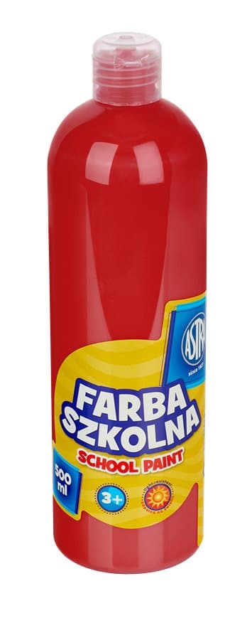Astra koulumaali 0,5l punainen AS83410921