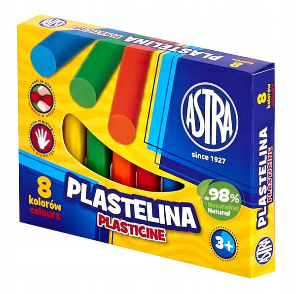 Plasticine Astra 8 färger AS83814902