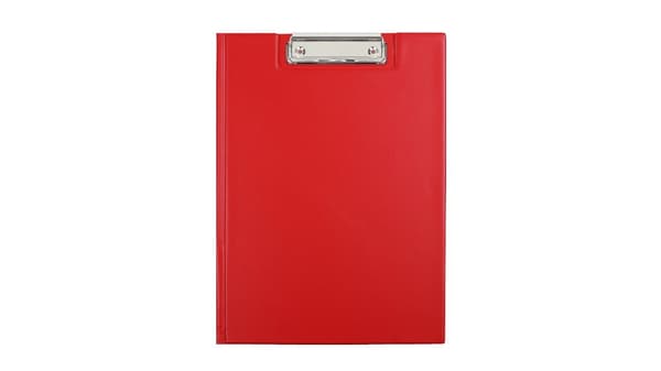 Clip Board Biurfol Mappe A4 Rød