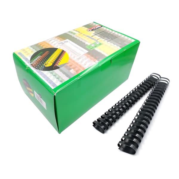 Plastryg 51mm /50stk/ Sort O-kam