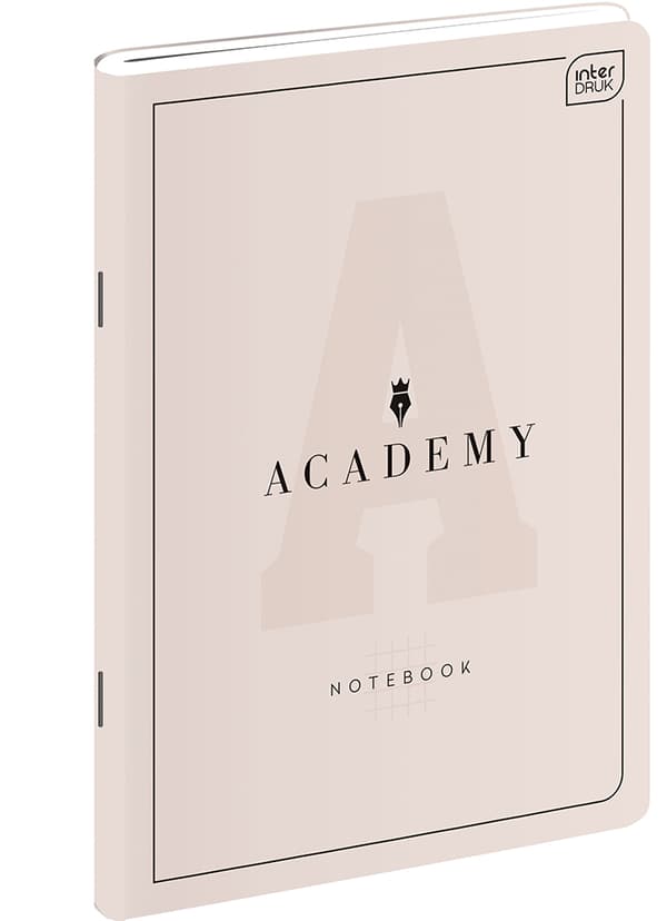 Muistikirja A5/60 Line M 90g Academy Pastel Interdruk
