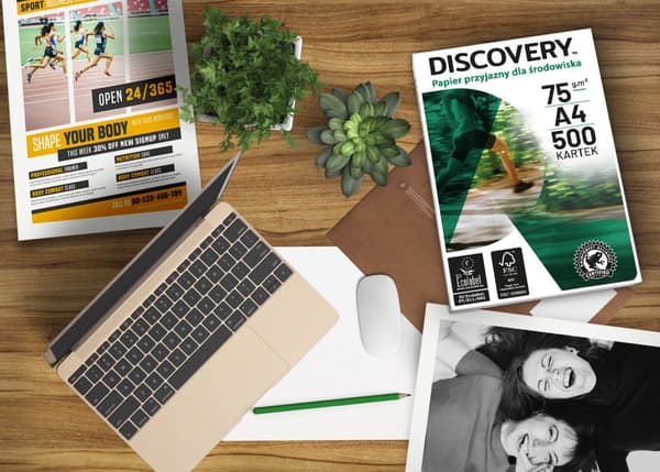 Tulostinpaperi A4 kopiokone Discovery 75g 500 kpl.