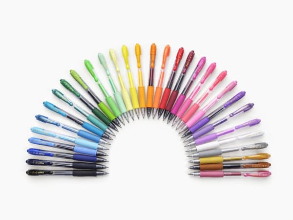 Pilot G2 Gel Pen Automatisk Lilla Metallic PIBL-G2-7-MV