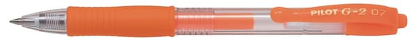 Pilot G2 Gel Pen Automatisk Neon Orange PIBL-G2-7-NO