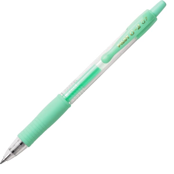 Pilot G2 geelikynä automaattinen pastellinvihreä PIBL-G2-7-PAG