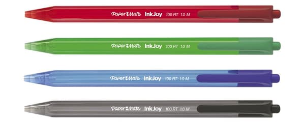 Paper-Mate Inkjoy 100RT automatisk kuglepen /8 stk/ 1956359