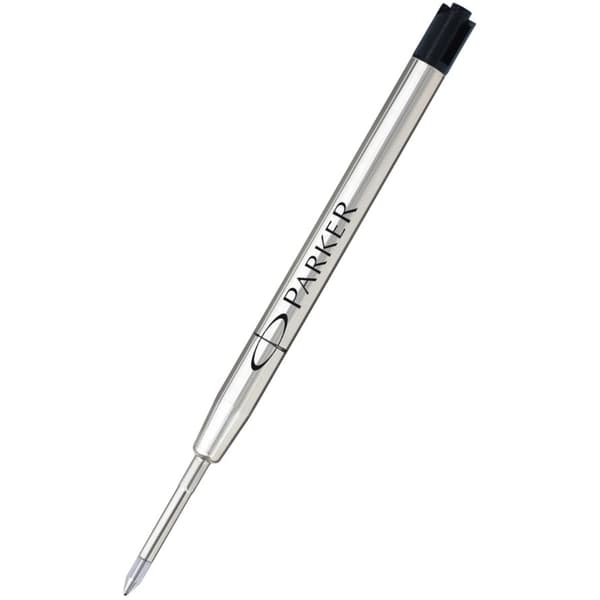 Parker Z02 Standard Kulspetspenna Refill Svart ""M"" 2119153 SET MED 5X