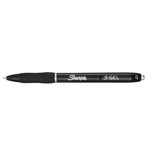 Sharpie Gel Automatisk Pen 3x Sort 0,7 S-GEL