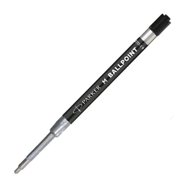 Parker Eco Kulspetspenna Refill Svart ""M"" Blister 2st. 2166543
