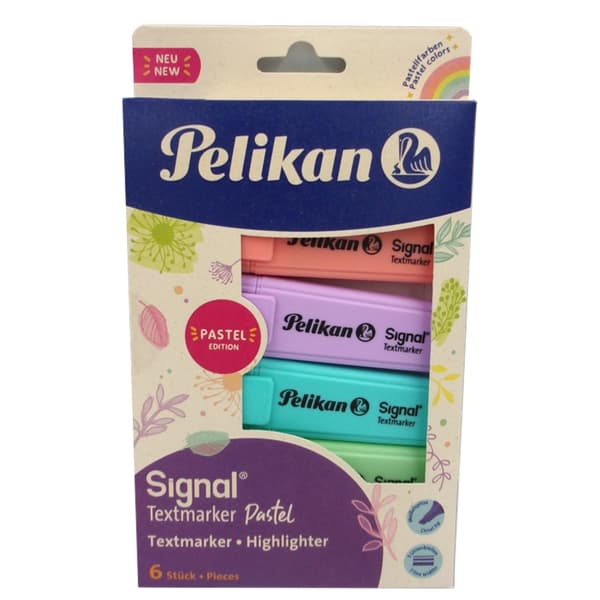 Pelikan Signal Pastel Mix Highlighter /6stk/ 60078802