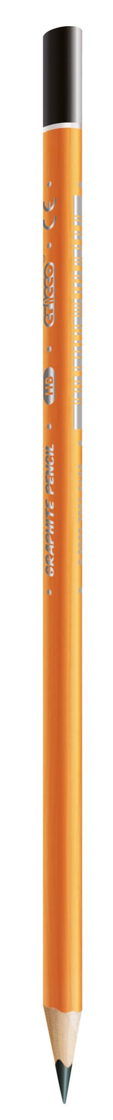 Neon trekantet blyant Hb 4 stykker Blister Cricco CR312B4