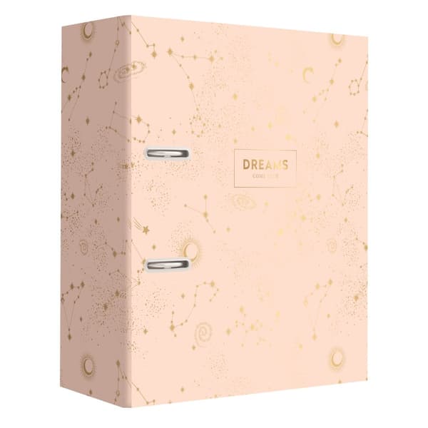 Binder A4 75 2R Metallic Dreams Cream Interprint