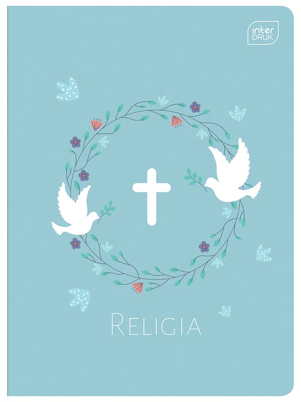 Notebook A5 32# Grid 70g Uv Religion Z Print Intertryk