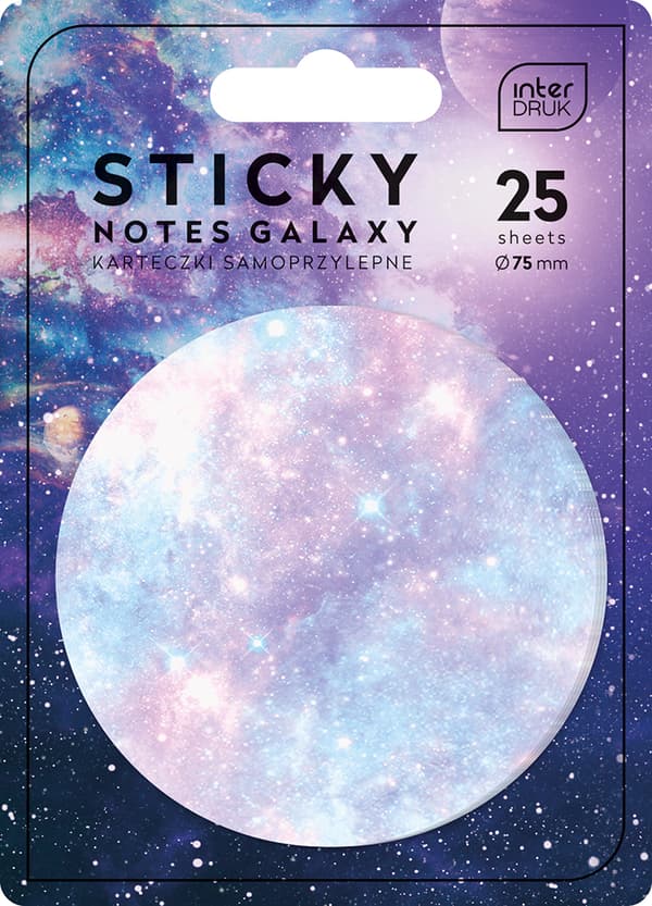 GALAXY Interdruk former sticky notes