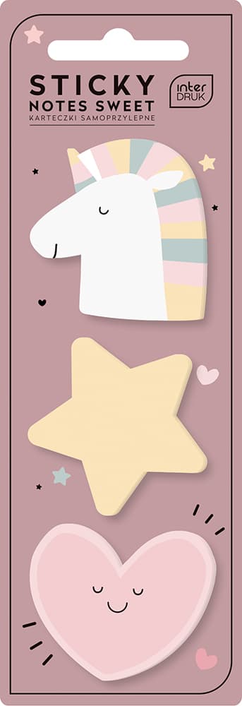 Sticky notes former SWEET Interdruk