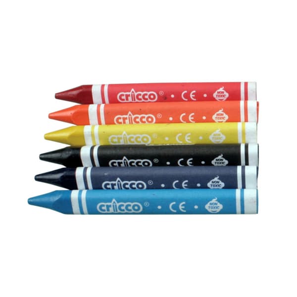 CRICCO JUMBO COLOR VÄRISETTI, 12-COL. CR355K12