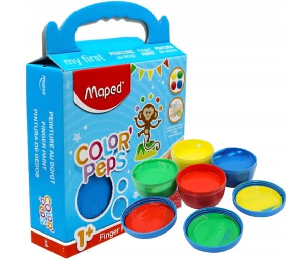 Maped Colorpeps fingermaling 4 stk 812510