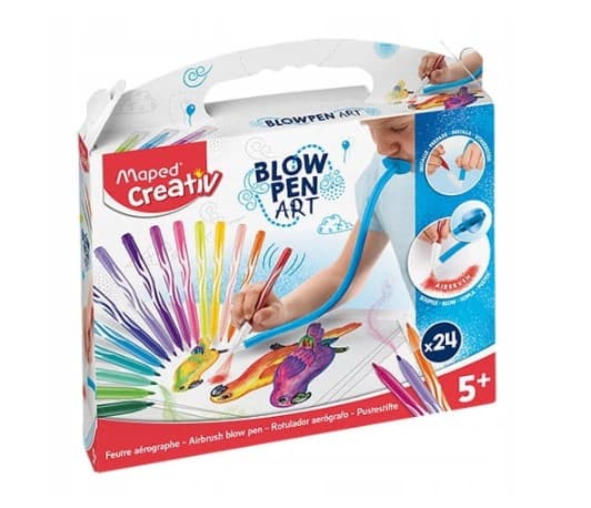 Maped Blowpen Creativ Art 24 färger markörer 84712
