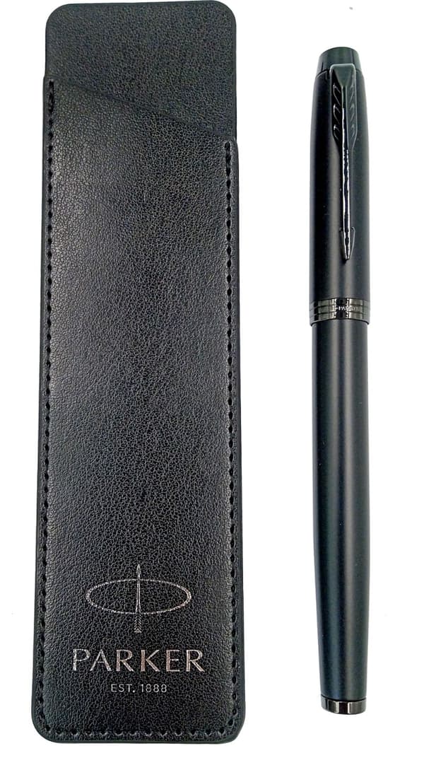 Parker IM Achromatic Black Fyldepen Sort F 2127741
