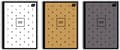 Miniatyrbillede 3 af 4: Ringbind A4/80k GRID M 70G Soft Touch Chess Interdruk