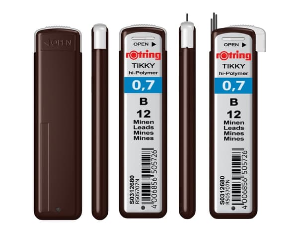 Ledninger til Rotring Tikky blyanter 0,7 mm B S0312680