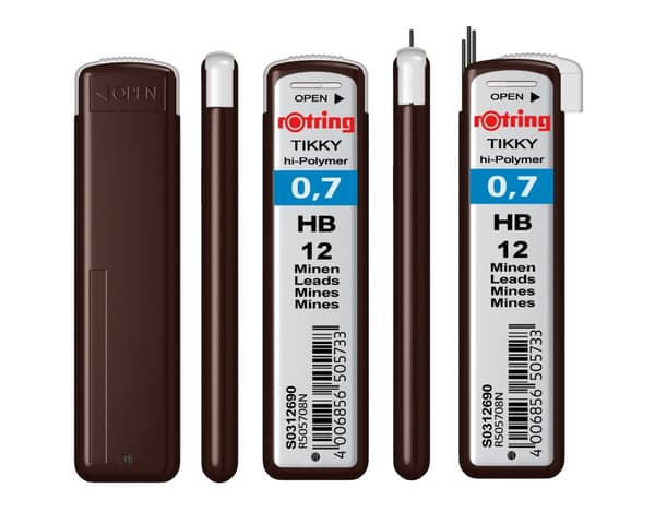 Ledninger til Rotring Tikky blyanter 0,7 mm HB S0312690
