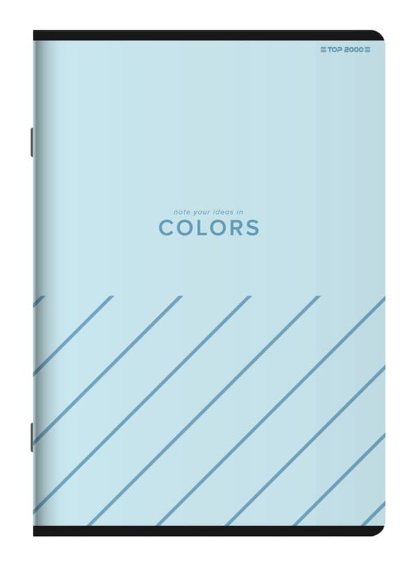 Notebook Top 2000 2.0 farve A5/60k 70g Grid Mix farver 400169183