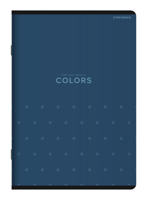 Notebook Top 2000 2.0 farve A5/60k 70g Grid Mix farver 400169183