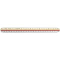 Miniatyrbillede 1 af 3: Centro T1 Rotring skala - Architectural S0220481 1:20, 1:25, 1:50, 1:75, 1:100, 1:125.