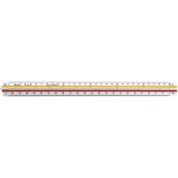 Centro T1 Rotring skala - Architectural S0220481 1:20, 1:25, 1:50, 1:75, 1:100, 1:125.