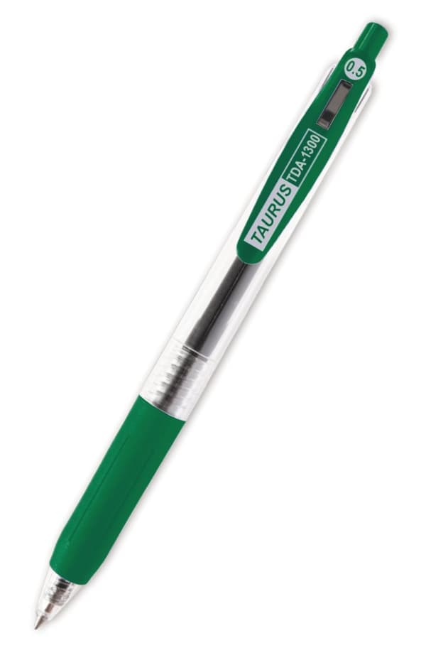 Taurus Gel Pen 'TDA-1300' Grøn