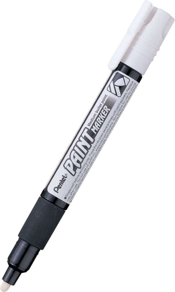 Pentel MMP20W pyöreä öljymerkki valkoinen