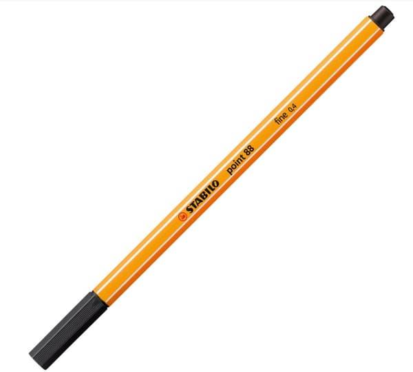Stabilo Point 88 Fineliner /Set med 18/ Kartongförpackning 8818-4
