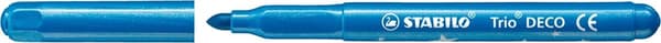 Stabilo Trio Deco tuscher 8 stk. Metallic farver 377/8-6