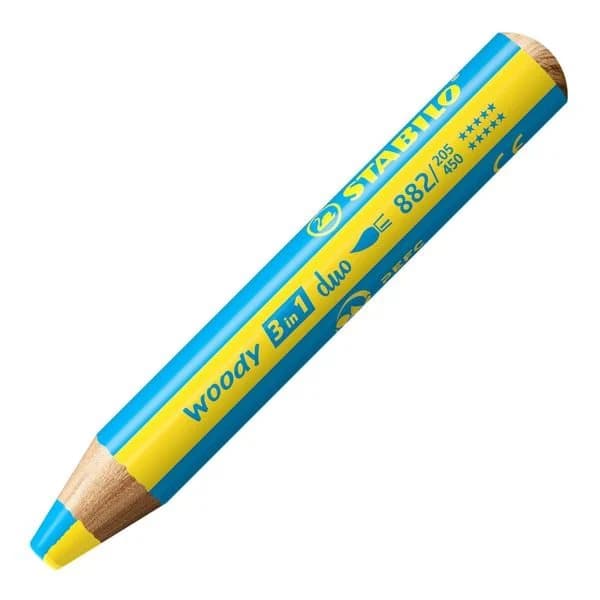 Stabilo Woody 3in1 pennor 10 st. Slipare 880/10-2