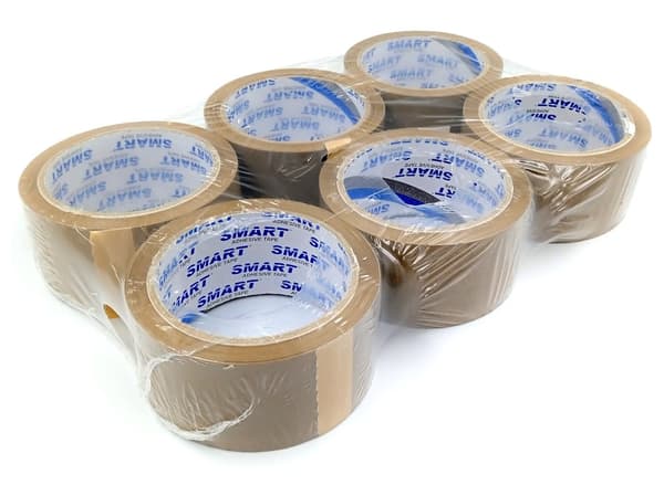 Smart gummipakningstape Brun 48x60 571/HS02 TAN