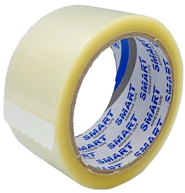 Smart gummipackningstejp Transparent 48x60 571/HS02 Klar