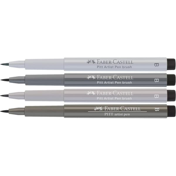 Pit Artist Pen Comic Tegnesæt "The Famazings- Daughter" 4 stykker Faber-Castell 267195FC