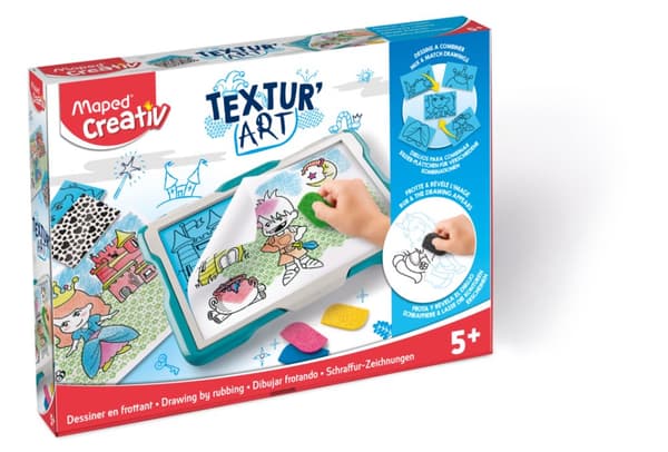 Textur'Art Board Tracing/Texturing Creativ Maped 907038