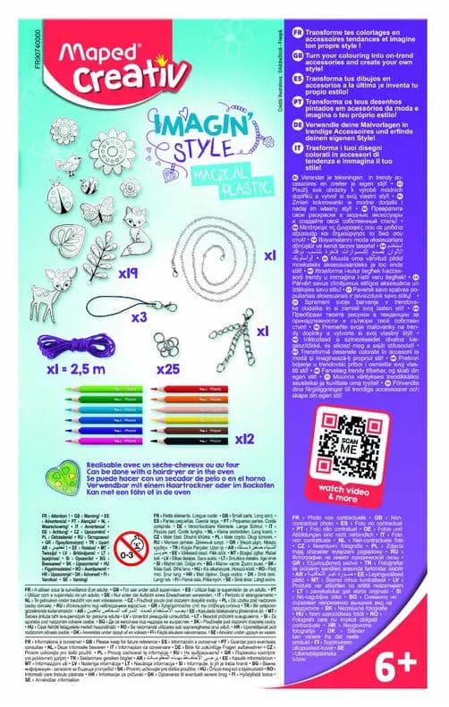 Creative Set Magic Plastic + tarvikkeet Creativ Maped 907400