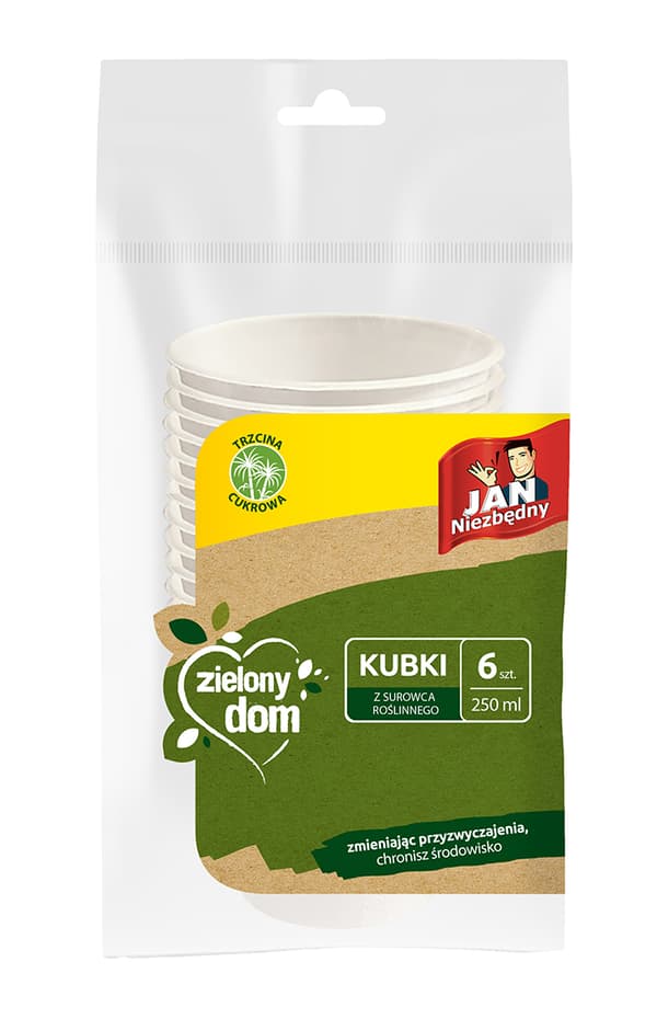 Sukkerrørkopper /6 stk/ Jan Niezbędny