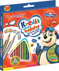 Miniatyrbillede 3 af 4: Bambino trekantede skoleblyanter 24 farver ST-KXX-P24X-080-STXX-ST