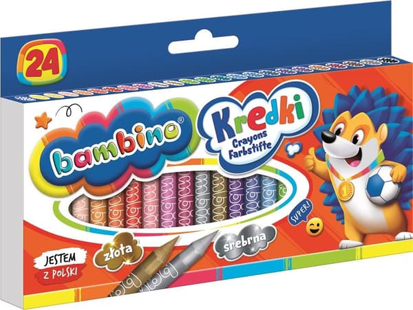 Bambino Crayons 24 Colors ST-BXX-P24X-080-STXX-ST