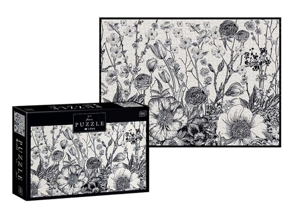 Puslespil 1000 Blomster 1 Interprint