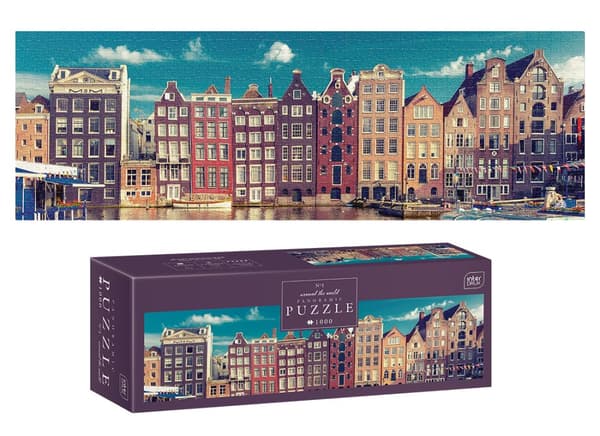 Panoramapuslespil 1000 Jorden rundt 1 Interdruk
