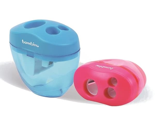 Bambino tredobbelt skærper med beholder TO-TPX-2977-XXX-STAN-ST